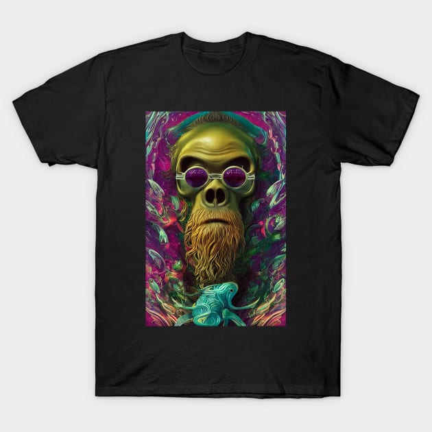 GORILLA SMOKE T-Shirt by EBAN